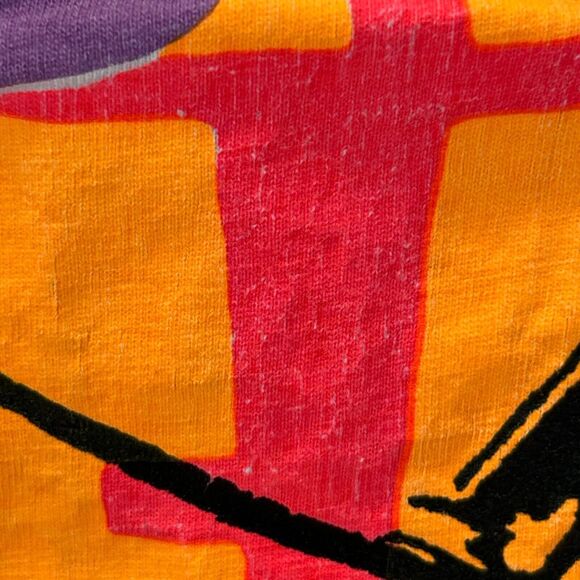 Vintage Blizzard Tecnica Ski T Shirt Mens Large Skiing Skier 80s USA Made White - Picture 14 of 16